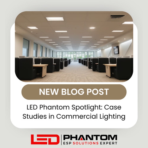 LED Phantom Spotlight: Case Studies in Commercial Lighting