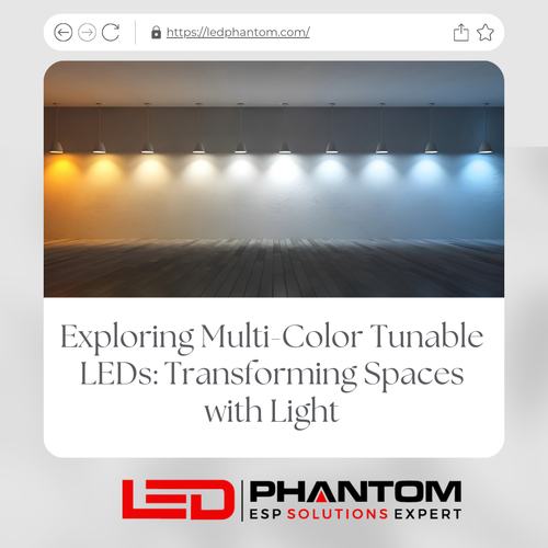 Exploring Multi-Color Tunable LEDs: Transforming Spaces with Light