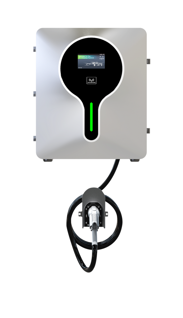 Wall-Mounted DC Charging Pile | Swift EV Charging LEDphantom