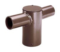 4” SHORT 180º TWIN TENON